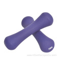 Custom kids use portable neoprene bone shape dumbbells